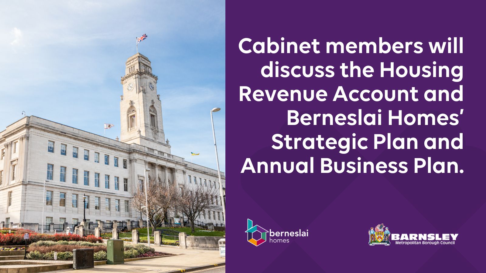 Cabinet To Discuss Berneslai Homes’ Annual Performance Review For 2023 24 Cabinet To Discuss Berneslai Homes’ Annual Performance Review For 2023 24