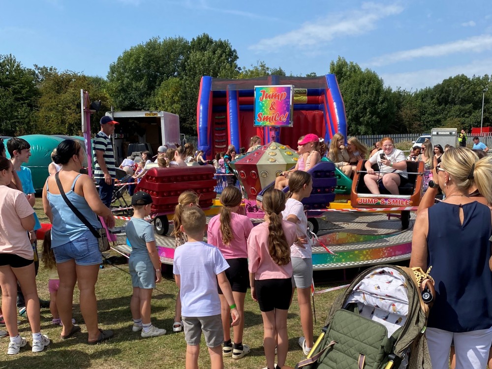 Family event in park