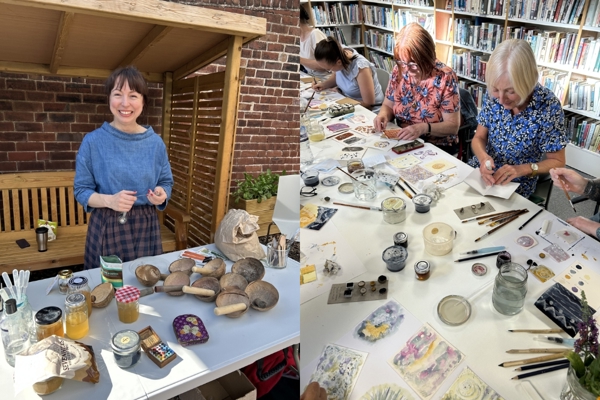Photos Of Louise's Workshops At Darfield
