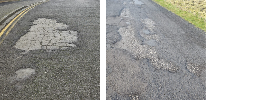 Image of carriageway stripping