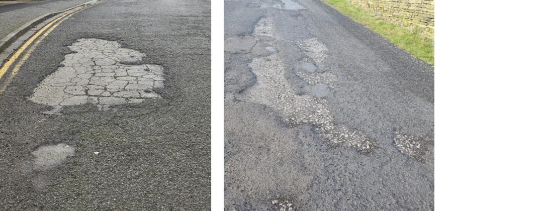 Image of carriageway stripping
