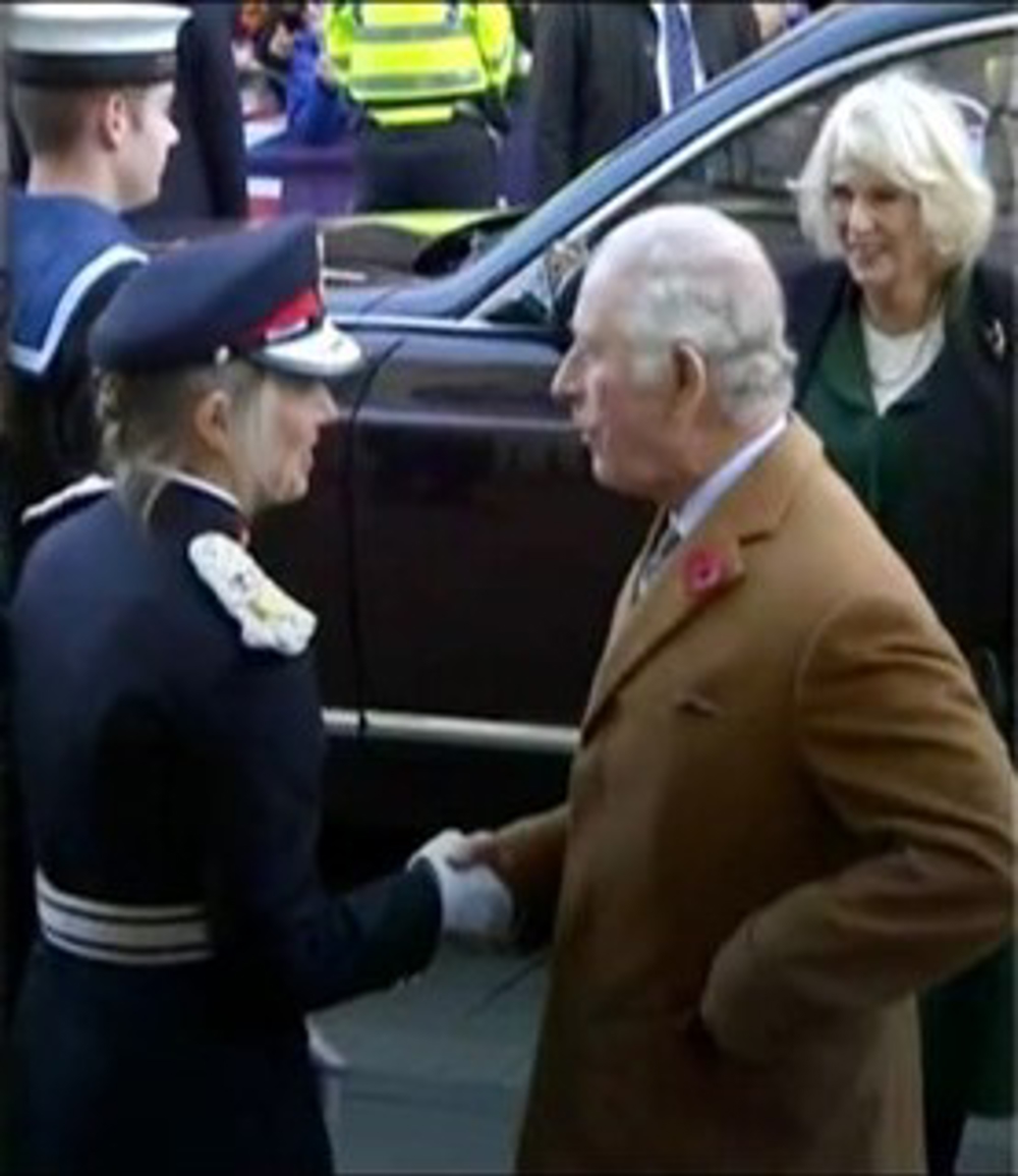 His Majesty The King, Doncaster City Status visit in November 2022