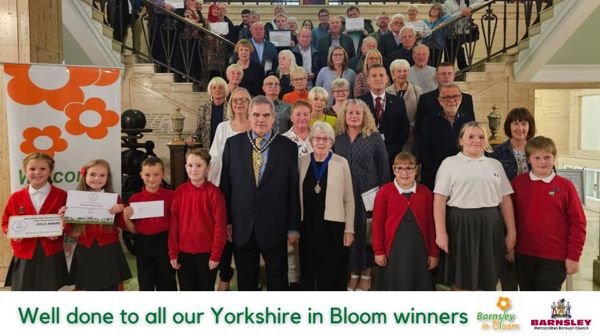 Yorkshire In Bloom Winners at Barnsley Town Hall