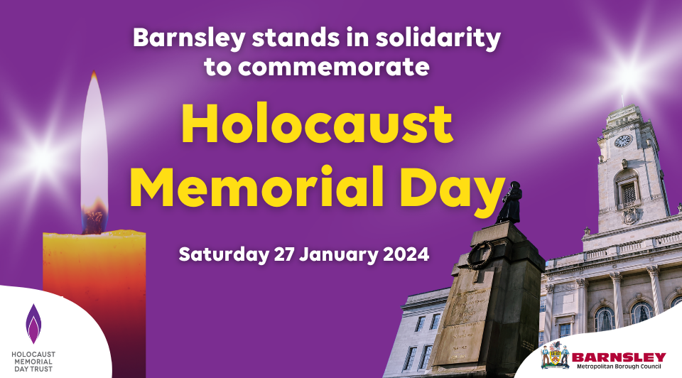 Barnsley stands in solidarity to commemorate Holocaust Memorial Day 2024