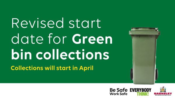 Revised start date for green bin collections