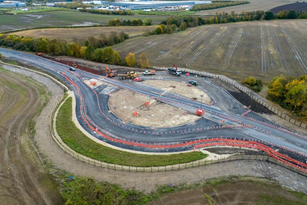 Goldthorpe New Roundabout Works November 2023