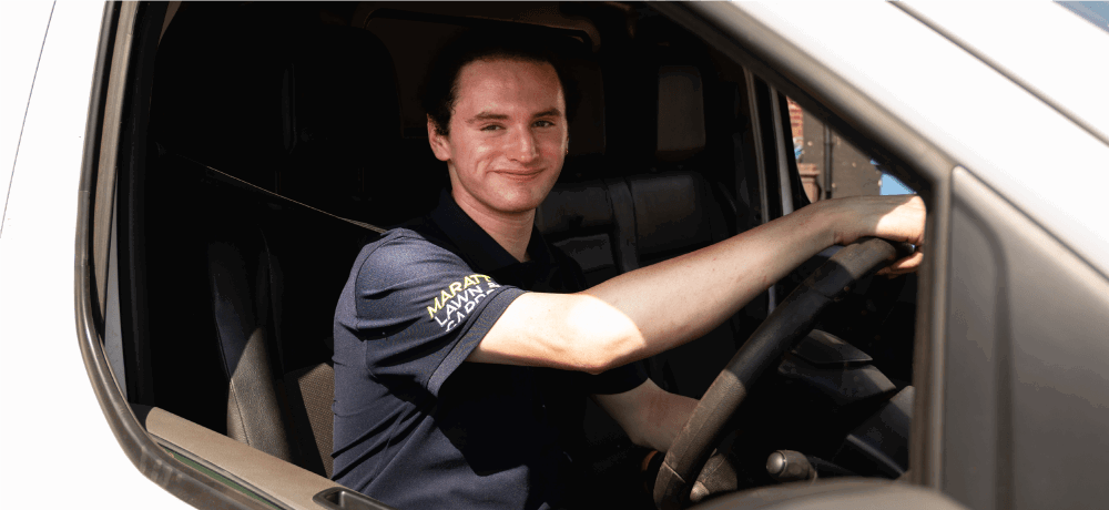Driver in van