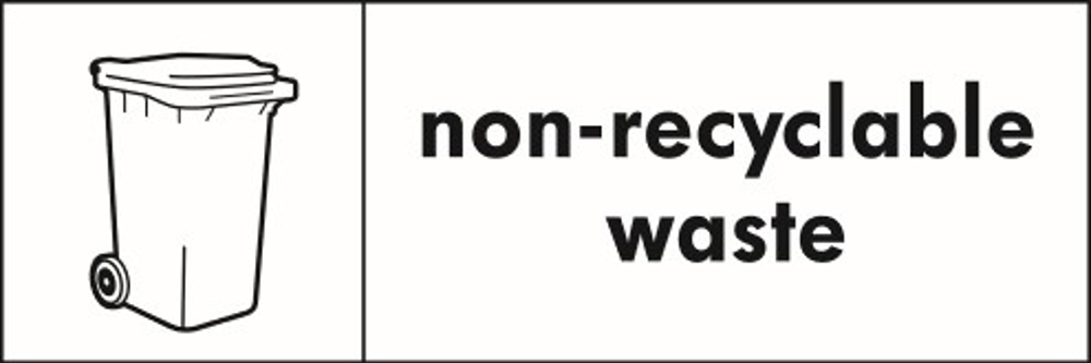 Non-recyclable waste