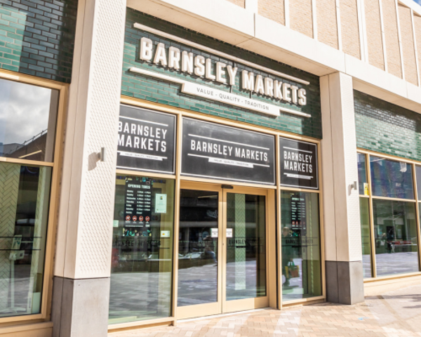 Image Of Barnsley Markets Entrance