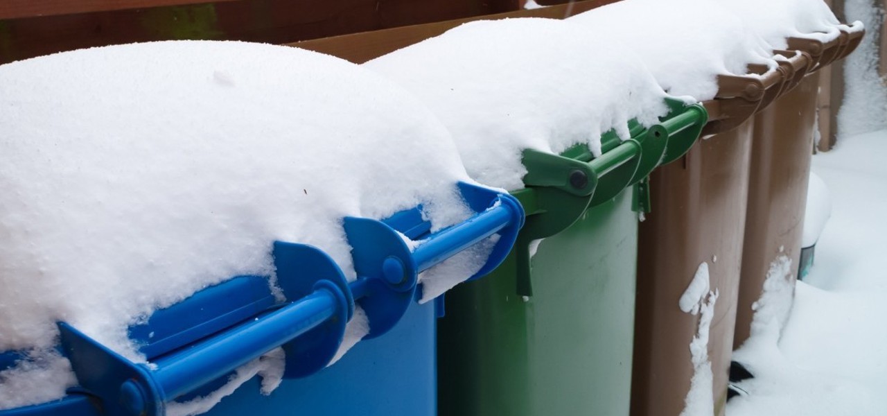 Christmas bin collections