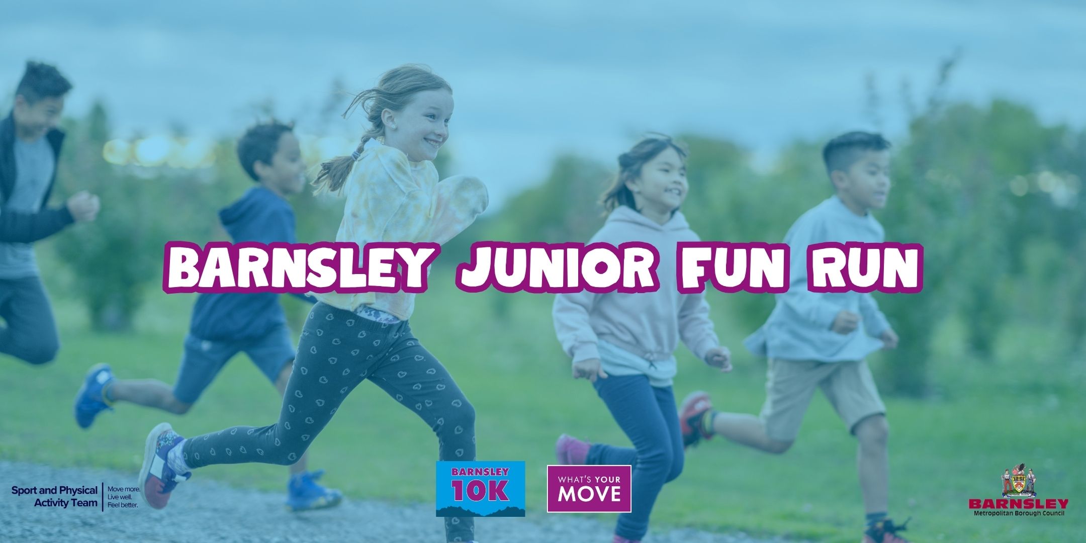 Junior Fun Run banner