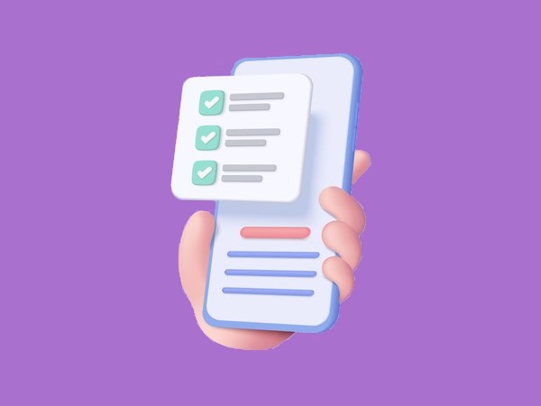 Hand Holding Smartphone