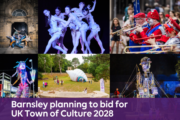 Barnsley Planning To Bid For UK Town Of Culture 2028 Collage