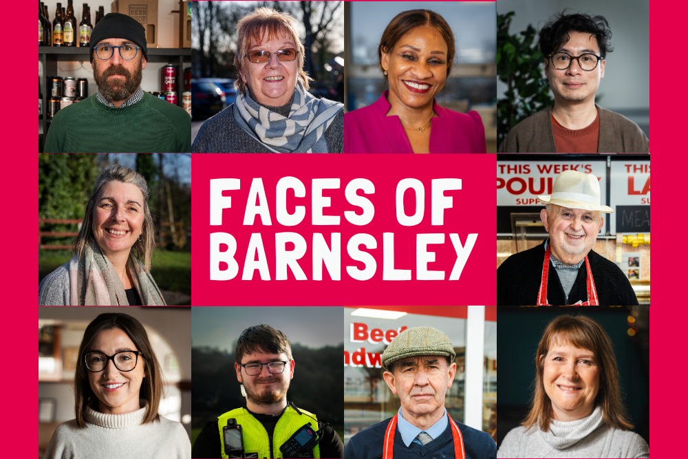 A Collection Of Portrait Images Of People For The Faces Of Barnsley Project (2)