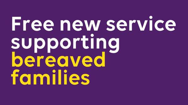 Free new service supporting bereaved families