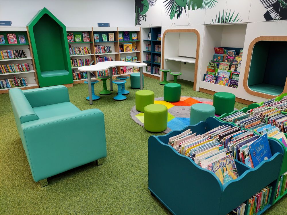 Inside Dodworth Library