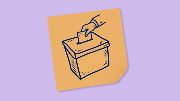 Illustration Of Ballot Box