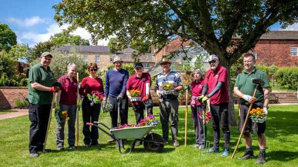 Group of volunteers at Cannon Hall Museum