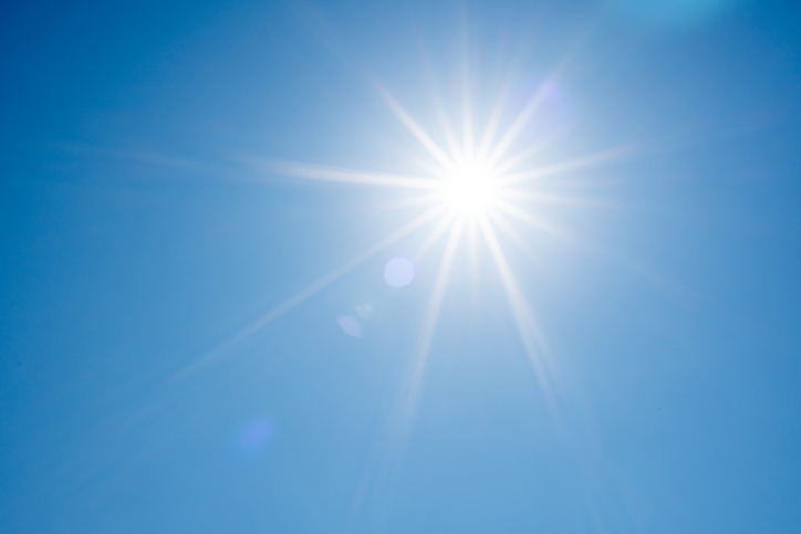 Icon representing Stay safe in the sun