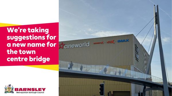 We're Taking Suggestions For A New Name For The Town Centre Bridge