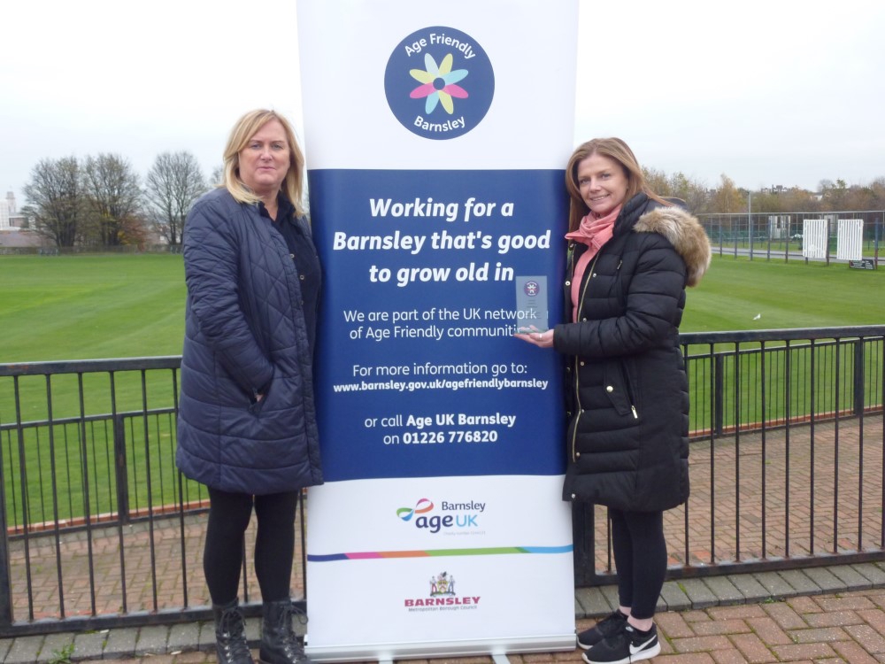 Age Friendly Award - Wendy and Bronia